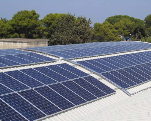Mola di Bari (Bari) - Azienda di lavorazione Marmi - Impianto Fotovoltaico da 99,84 kWp
