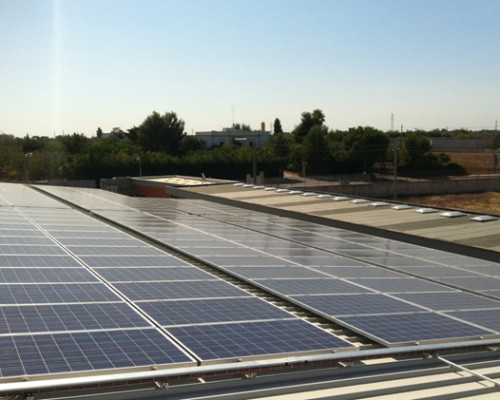 Bari - Azienda di progettazione e costruzione di impianti idraulici - Impianto Fotovoltaico da 94,86 kWp
