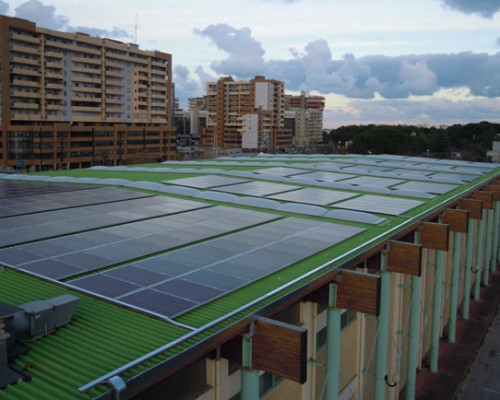 Bari - Centro Sportivo - Impianto Fotovoltaico da 92,12 kWp